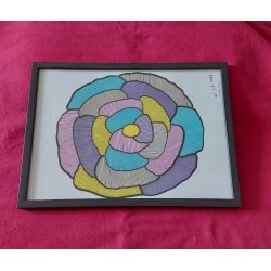 Fleur "Arc en ciel"
