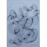 Dessin d’art thérapie, noir et blanc