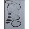 Dessin d'art thérapie bloc de formes