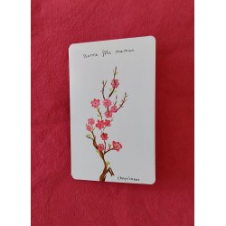 Carte bonne fête maman,...