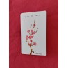 Carte bonne fête maman, aquarelle, fleurs roses